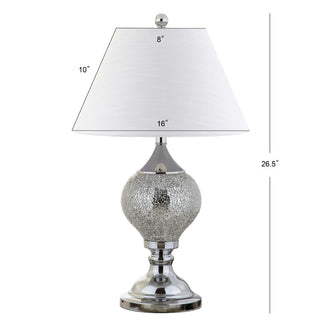 Maren 27" Mirrored LED Table Lamp