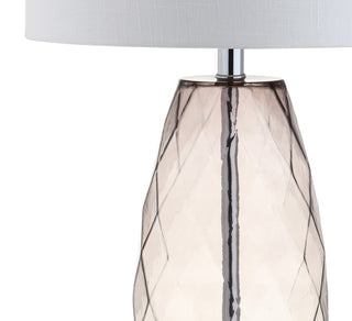 Darvin 26.5" Glass/Metal LED Table Lamp