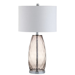 Darvin 26.5" Glass/Metal LED Table Lamp