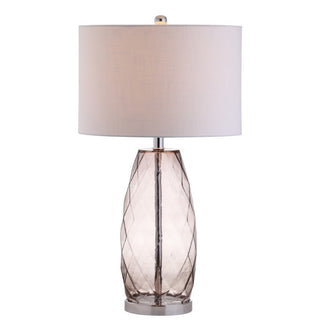 Darvin 26.5" Glass/Metal LED Table Lamp