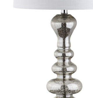 Jillian 35" Curved Glass LED Table Lamp