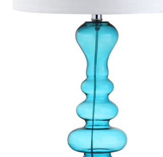 Jillian 35" Curved Glass LED Table Lamp