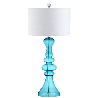 Jillian 35" Curved Glass LED Table Lamp