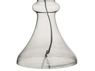 Jillian 35" Curved Glass LED Table Lamp