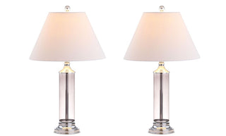 Oscar 29" Glass LED Table Lamp, Set of 2