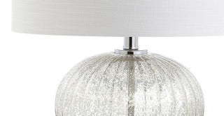 Memuru 21" Mercury Glass LED Table Lamp