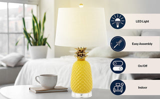 Kyson 23" Ceramic LED Table Lamp