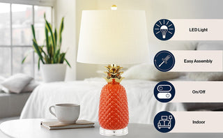 Kyson 23" Ceramic LED Table Lamp