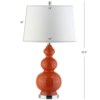 Victoria 27.5" Ceramic LED Table Lamp