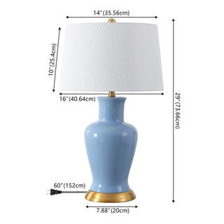 Trace 29" Ceramic LED Table Lamp