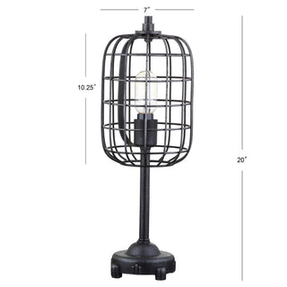 Braden 20" Industrial Metal Table Lamp