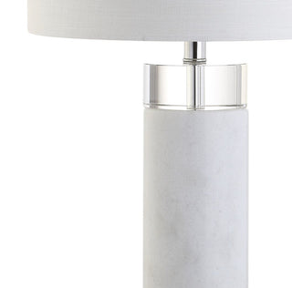 Kate 32" Marble/Crystal LED Table Lamp