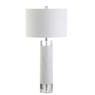 Kate 32" Marble/Crystal LED Table Lamp