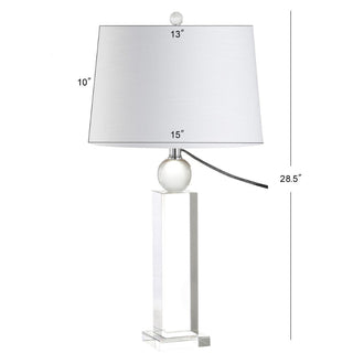 Conor 28.5" Crystal LED Table Lamp