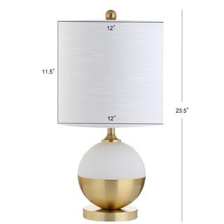 Leon 23.5" Ceramic/Metal LED Table Lamp