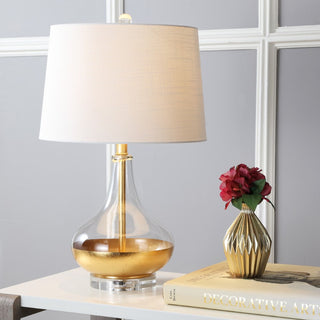 Arianna 24.5" Glass LED Table Lamp