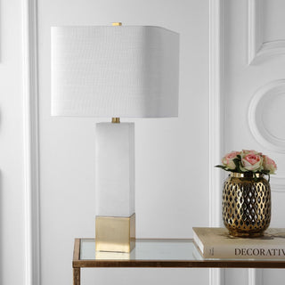 Jorge 29" Metal/Marble LED Table Lamp