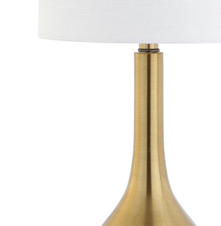 Shelby 25" Metal/Crystal Teardrop LED Table Lamp