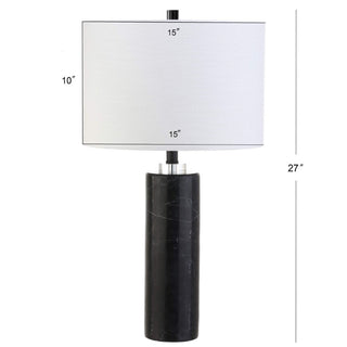 Finn 27" Marble/Crystal LED Table Lamp