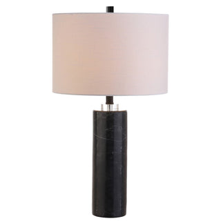 Finn 27" Marble/Crystal LED Table Lamp