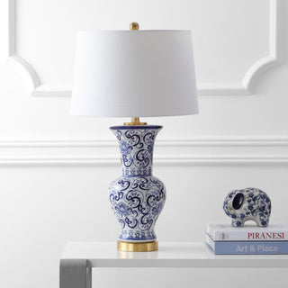 Gary 28.5" Chinoiserie LED Table Lamp