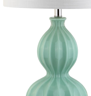 Kasen 28" Glass LED Table Lamp