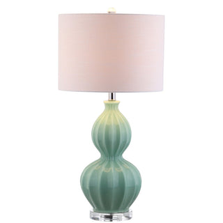 Kasen 28" Glass LED Table Lamp