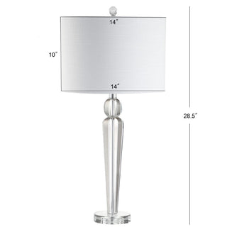 Pedro 28.5" Crystal LED Table Lamp