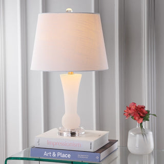 Kelsey 23" Alabaster LED Table Lamp