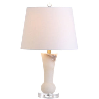 Kelsey 23" Alabaster LED Table Lamp