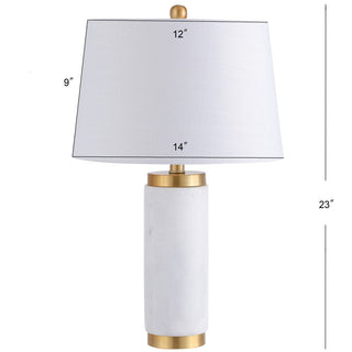 Ethan 23" Marble LED Table Lamp