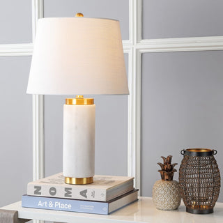 Ethan 23" Marble LED Table Lamp