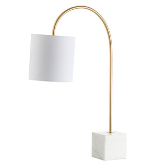 Avianna 25" Marble/Brass LED Table Lamp