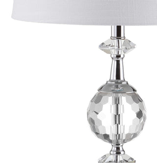 Paris 25.5" LED Crystal/Metal Table Lamp