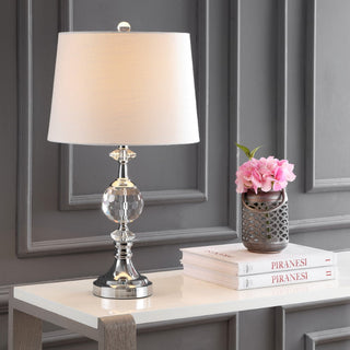 Paris 25.5" LED Crystal/Metal Table Lamp