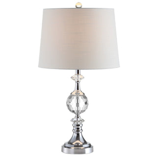 Paris 25.5" LED Crystal/Metal Table Lamp