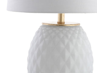 Sergio 25.5" LED Glass/Metal Table Lamp