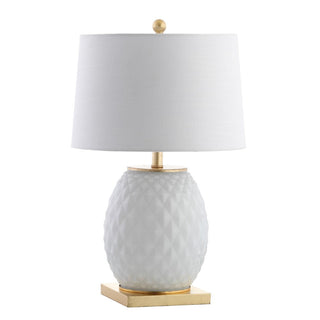 Sergio 25.5" LED Glass/Metal Table Lamp