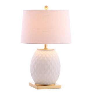 Sergio 25.5" LED Glass/Metal Table Lamp