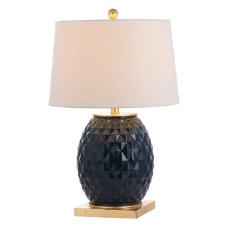 Sergio 25.5" LED Glass/Metal Table Lamp