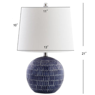 Kendra 21" Ceramic LED Table Lamp