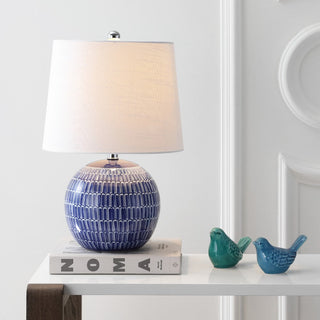 Kendra 21" Ceramic LED Table Lamp