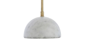 Kyler 23.5" Metal/Marble LED Table Lamp