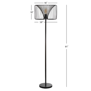 Anabelle 61" Metal LED Floor Lamp