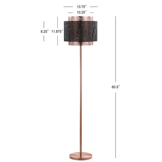 Kylen 60.5" Metal LED Floor Lamp