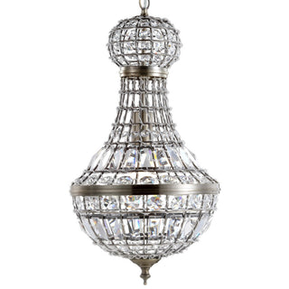 Breanna Crystal/Metal Empire LED Chandelier