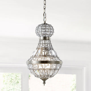 Breanna Crystal/Metal Empire LED Chandelier