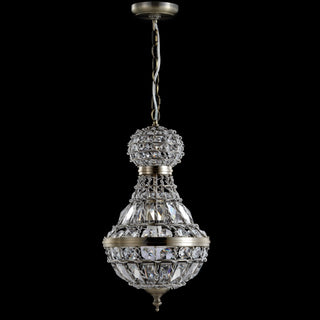 Breanna Crystal/Metal Empire LED Chandelier