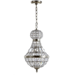 Breanna Crystal/Metal Empire LED Chandelier