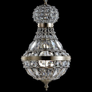 Breanna Crystal/Metal Empire LED Chandelier